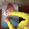 des trésors a cacher dans son calendrier de l'avent coloriage codé petit jeux en famille barbe du père noel a coller