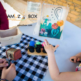 Une entrée pour l'Escape-game Alice au pays des 5 sens